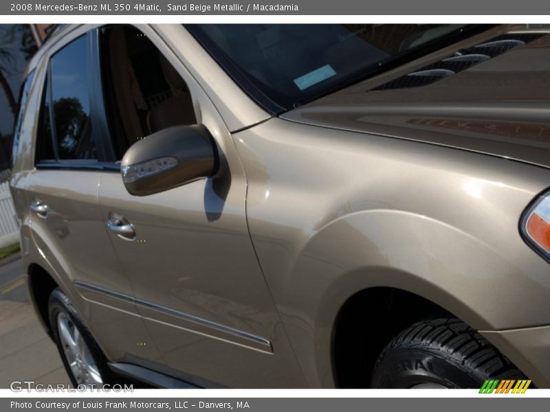 Sand Beige Metallic / Macadamia 2008 Mercedes-Benz ML 350 4Matic