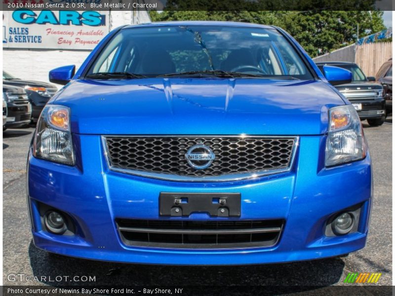 Blue Metallic / Charcoal 2010 Nissan Sentra 2.0 SR