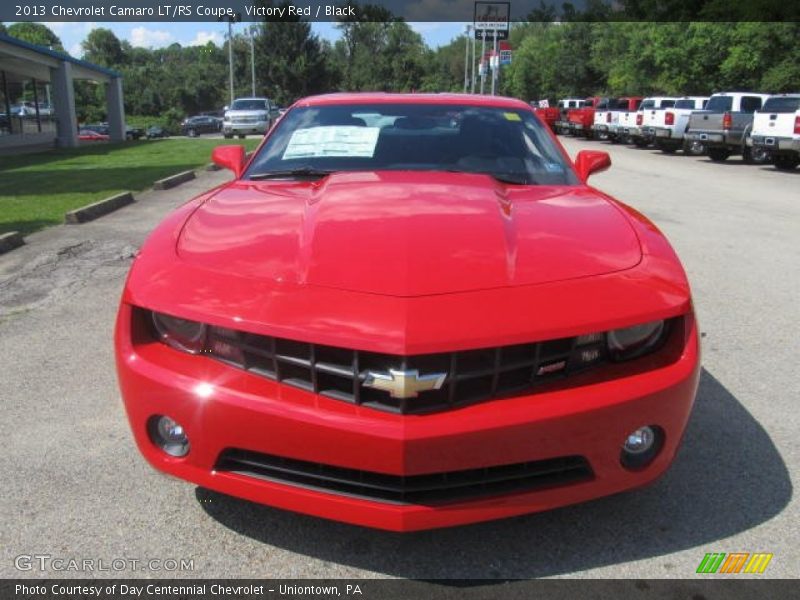 Victory Red / Black 2013 Chevrolet Camaro LT/RS Coupe