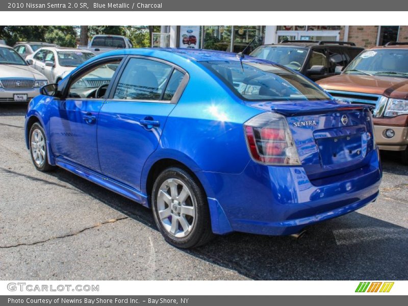 Blue Metallic / Charcoal 2010 Nissan Sentra 2.0 SR