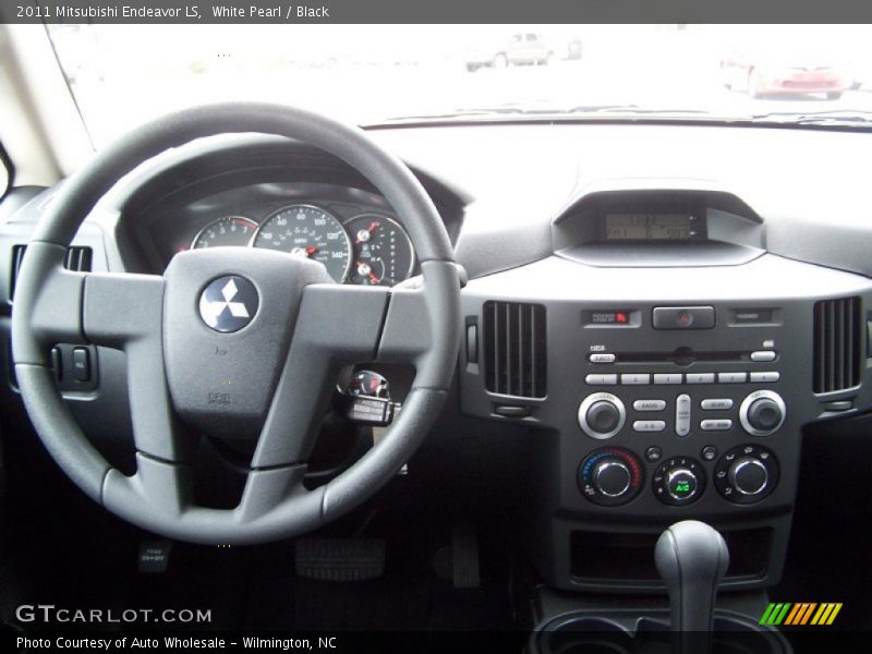 White Pearl / Black 2011 Mitsubishi Endeavor LS