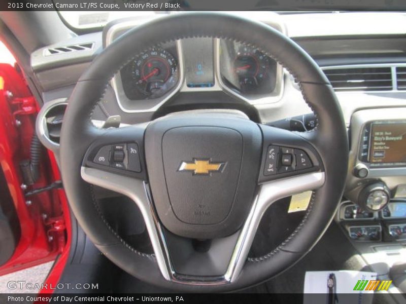 Victory Red / Black 2013 Chevrolet Camaro LT/RS Coupe