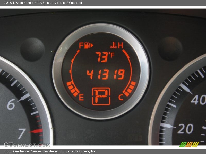 Blue Metallic / Charcoal 2010 Nissan Sentra 2.0 SR
