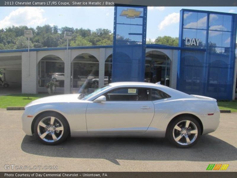Silver Ice Metallic / Black 2013 Chevrolet Camaro LT/RS Coupe