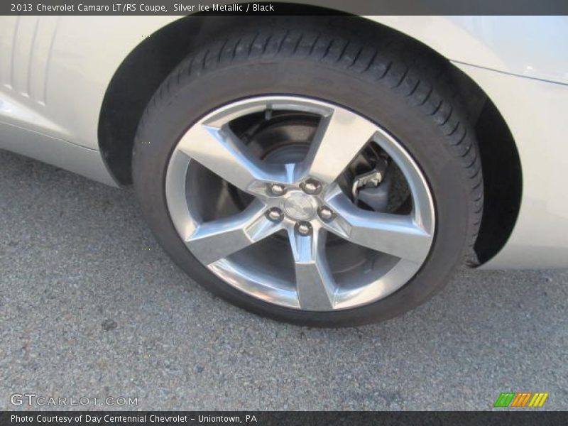 Silver Ice Metallic / Black 2013 Chevrolet Camaro LT/RS Coupe