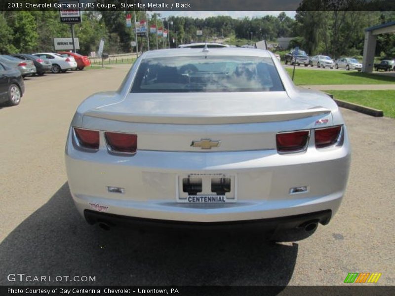 Silver Ice Metallic / Black 2013 Chevrolet Camaro LT/RS Coupe