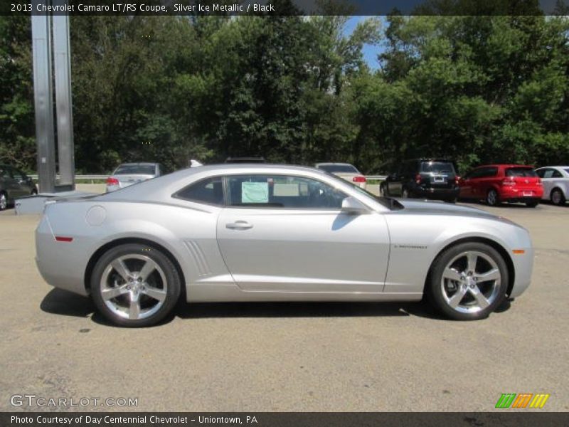 Silver Ice Metallic / Black 2013 Chevrolet Camaro LT/RS Coupe