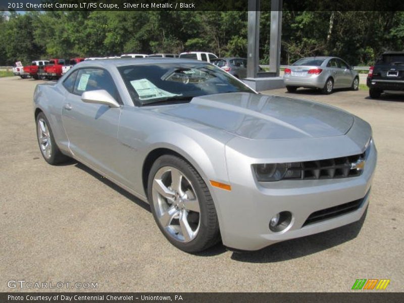 Silver Ice Metallic / Black 2013 Chevrolet Camaro LT/RS Coupe