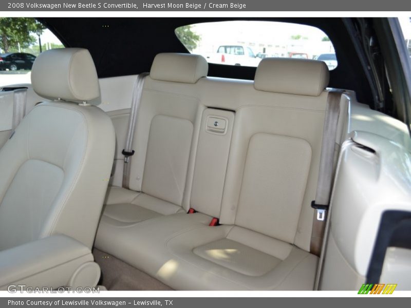 Harvest Moon Beige / Cream Beige 2008 Volkswagen New Beetle S Convertible