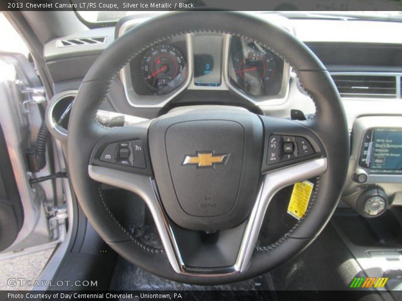 Silver Ice Metallic / Black 2013 Chevrolet Camaro LT/RS Coupe