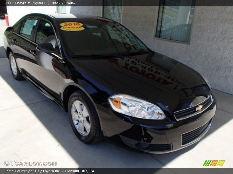 Black / Ebony 2010 Chevrolet Impala LT