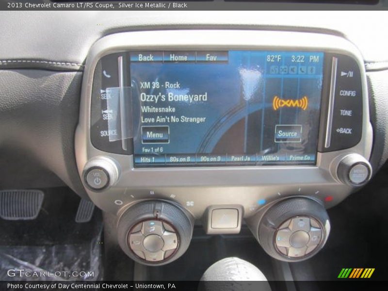 Silver Ice Metallic / Black 2013 Chevrolet Camaro LT/RS Coupe