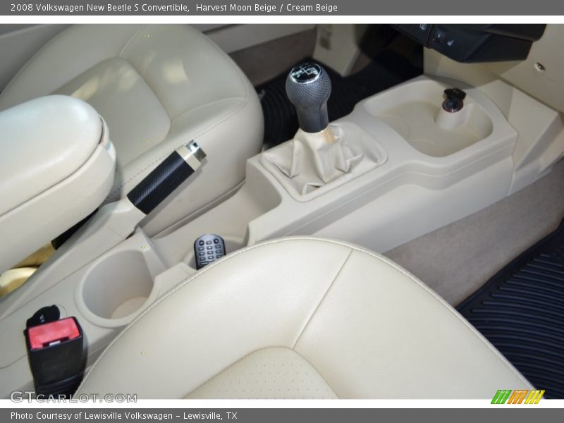 Harvest Moon Beige / Cream Beige 2008 Volkswagen New Beetle S Convertible