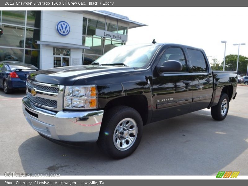 Black / Ebony 2013 Chevrolet Silverado 1500 LT Crew Cab