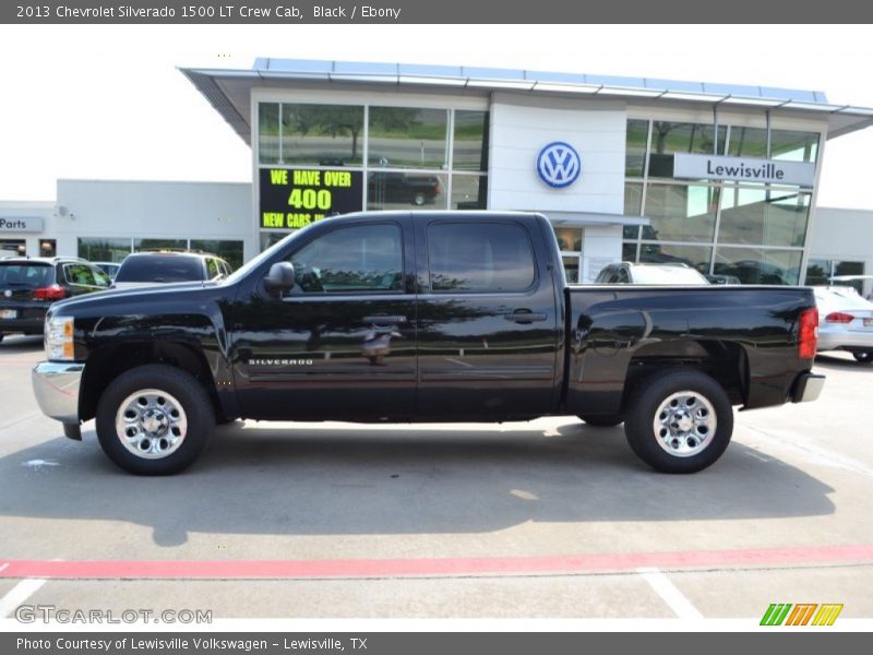 Black / Ebony 2013 Chevrolet Silverado 1500 LT Crew Cab