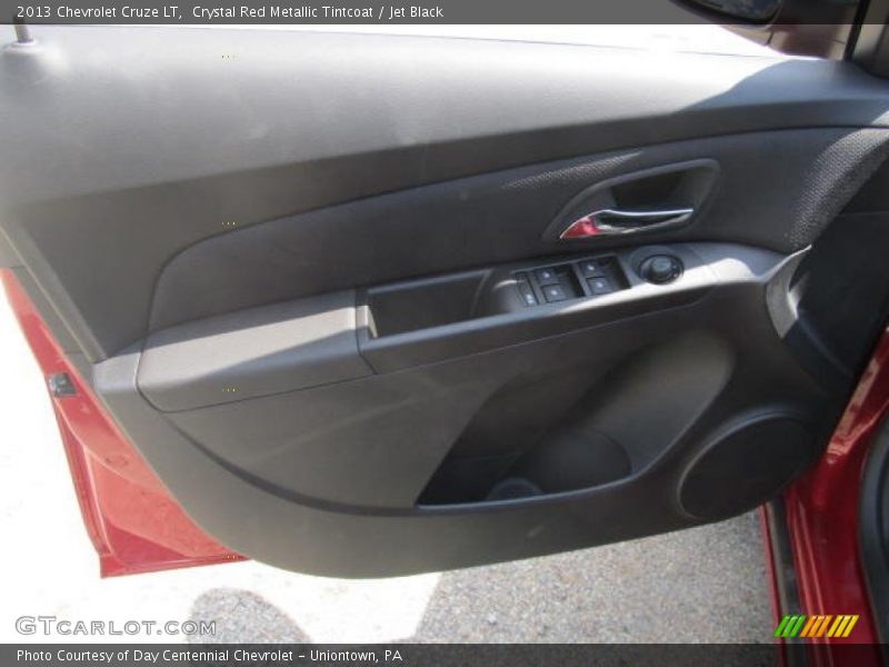 Crystal Red Metallic Tintcoat / Jet Black 2013 Chevrolet Cruze LT