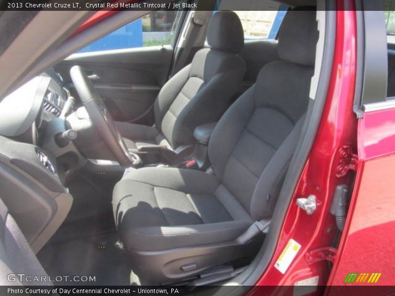 Crystal Red Metallic Tintcoat / Jet Black 2013 Chevrolet Cruze LT