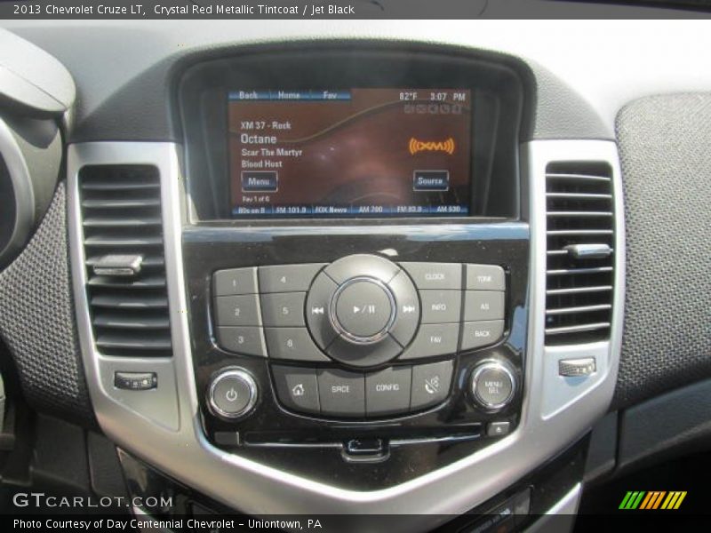 Crystal Red Metallic Tintcoat / Jet Black 2013 Chevrolet Cruze LT