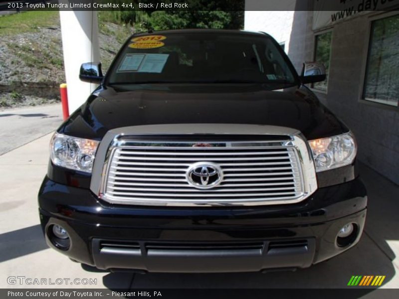 Black / Red Rock 2013 Toyota Tundra Limited CrewMax 4x4
