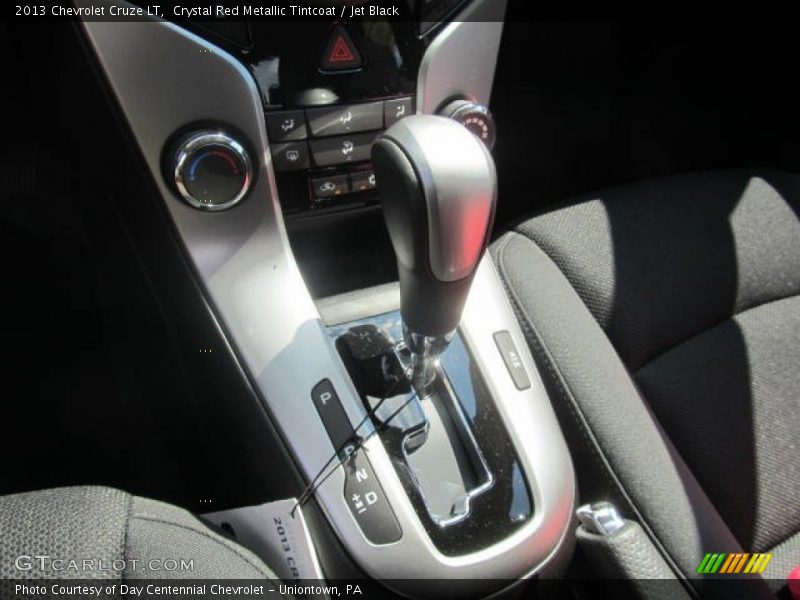 Crystal Red Metallic Tintcoat / Jet Black 2013 Chevrolet Cruze LT