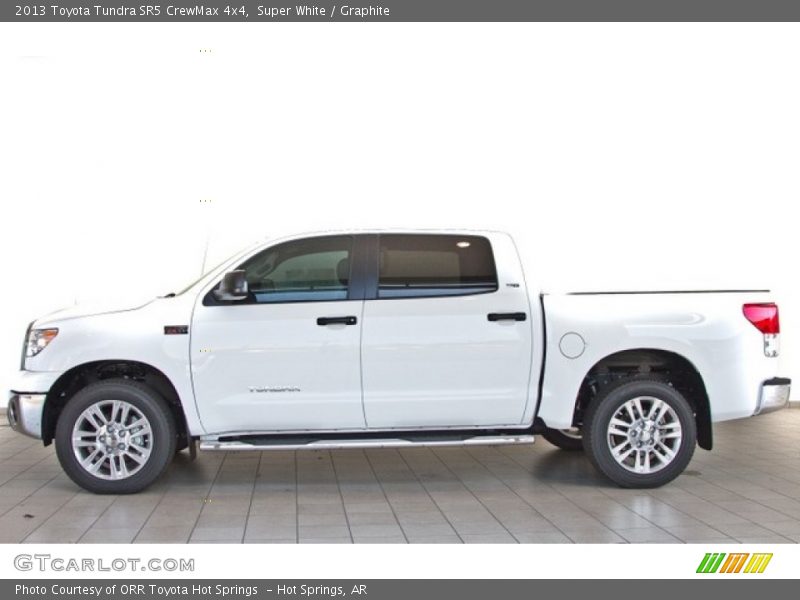 Super White / Graphite 2013 Toyota Tundra SR5 CrewMax 4x4