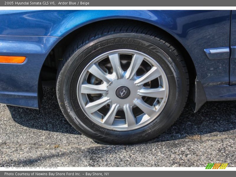 Ardor Blue / Beige 2005 Hyundai Sonata GLS V6