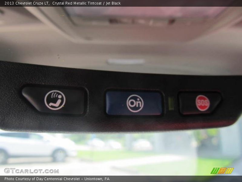 Crystal Red Metallic Tintcoat / Jet Black 2013 Chevrolet Cruze LT