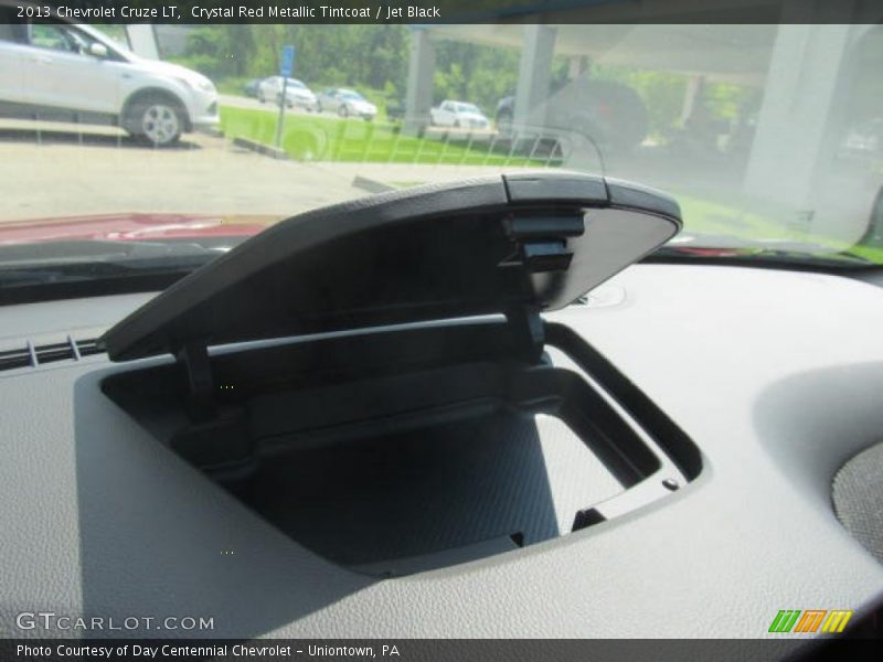 Crystal Red Metallic Tintcoat / Jet Black 2013 Chevrolet Cruze LT