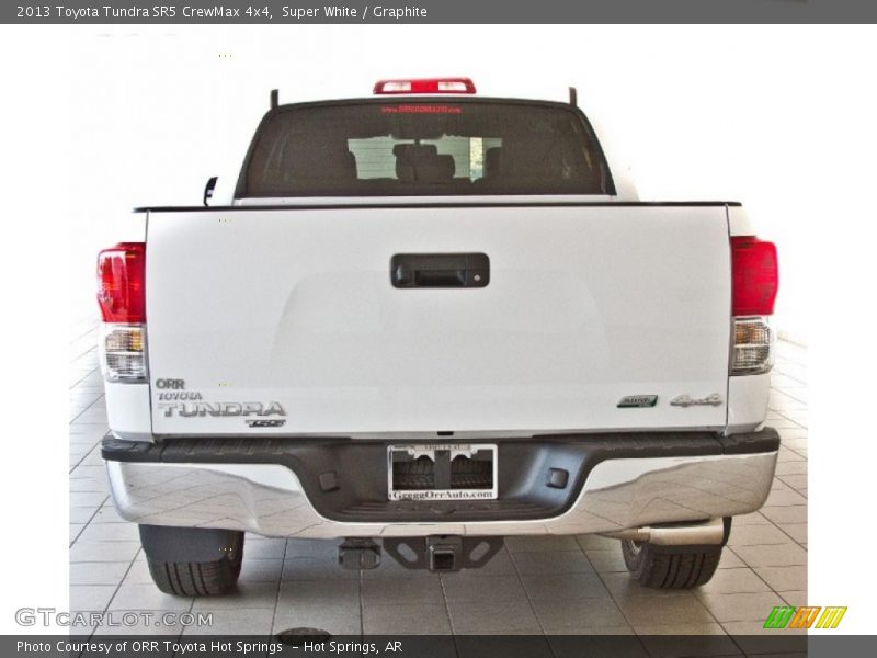 Super White / Graphite 2013 Toyota Tundra SR5 CrewMax 4x4