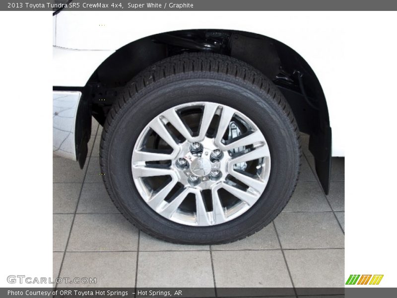 Super White / Graphite 2013 Toyota Tundra SR5 CrewMax 4x4