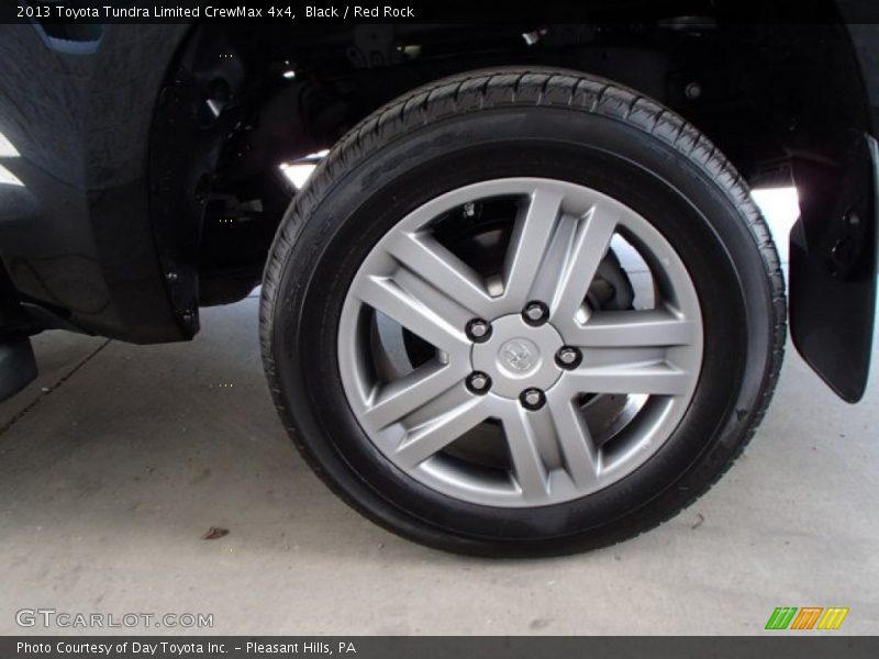 Black / Red Rock 2013 Toyota Tundra Limited CrewMax 4x4