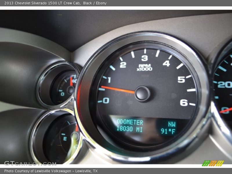 Black / Ebony 2013 Chevrolet Silverado 1500 LT Crew Cab