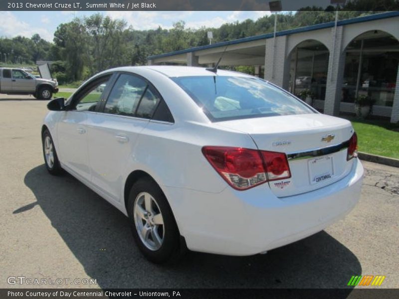 Summit White / Jet Black 2013 Chevrolet Cruze LT