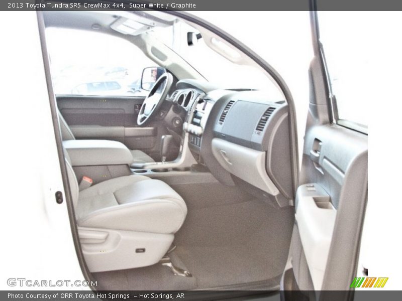 Super White / Graphite 2013 Toyota Tundra SR5 CrewMax 4x4