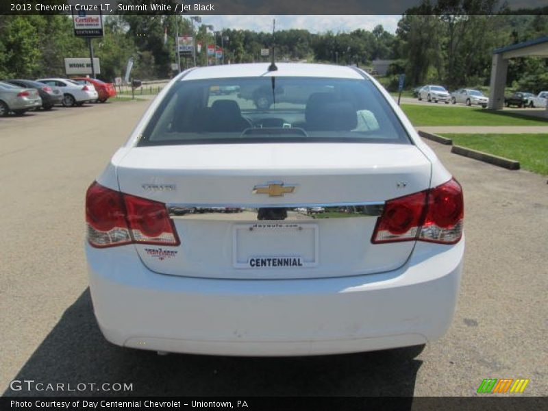 Summit White / Jet Black 2013 Chevrolet Cruze LT