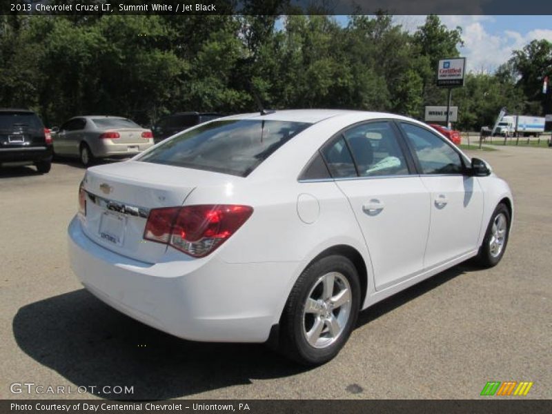 Summit White / Jet Black 2013 Chevrolet Cruze LT