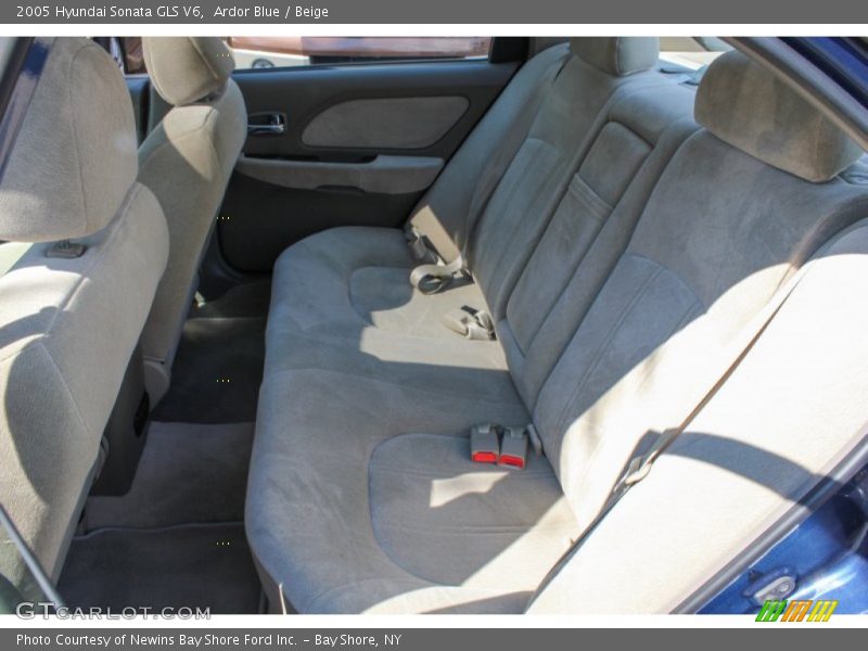 Ardor Blue / Beige 2005 Hyundai Sonata GLS V6
