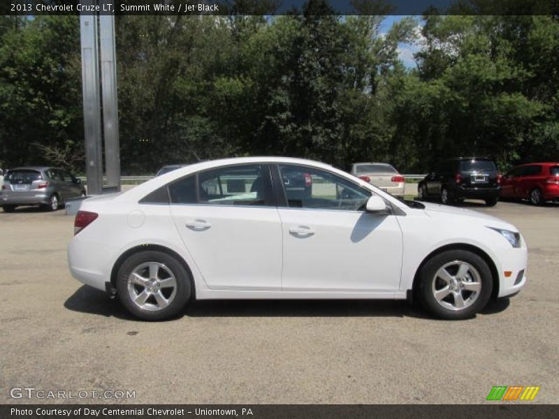 Summit White / Jet Black 2013 Chevrolet Cruze LT