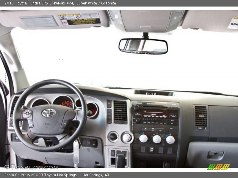 Super White / Graphite 2013 Toyota Tundra SR5 CrewMax 4x4
