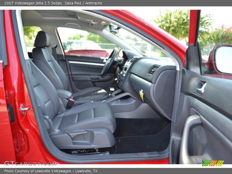 Salsa Red / Anthracite 2007 Volkswagen Jetta 2.5 Sedan