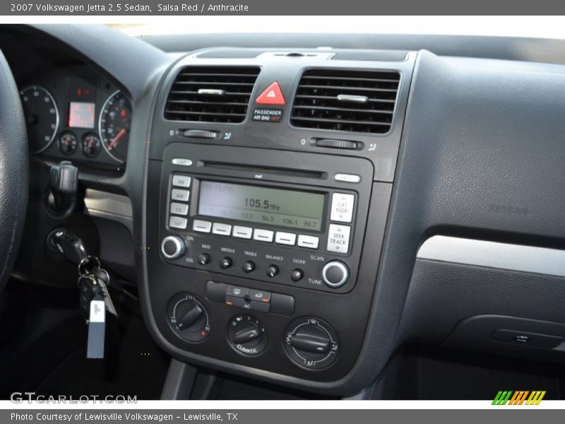 Salsa Red / Anthracite 2007 Volkswagen Jetta 2.5 Sedan