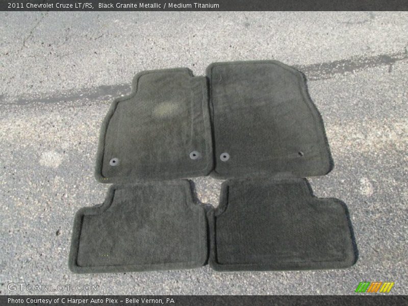 Black Granite Metallic / Medium Titanium 2011 Chevrolet Cruze LT/RS