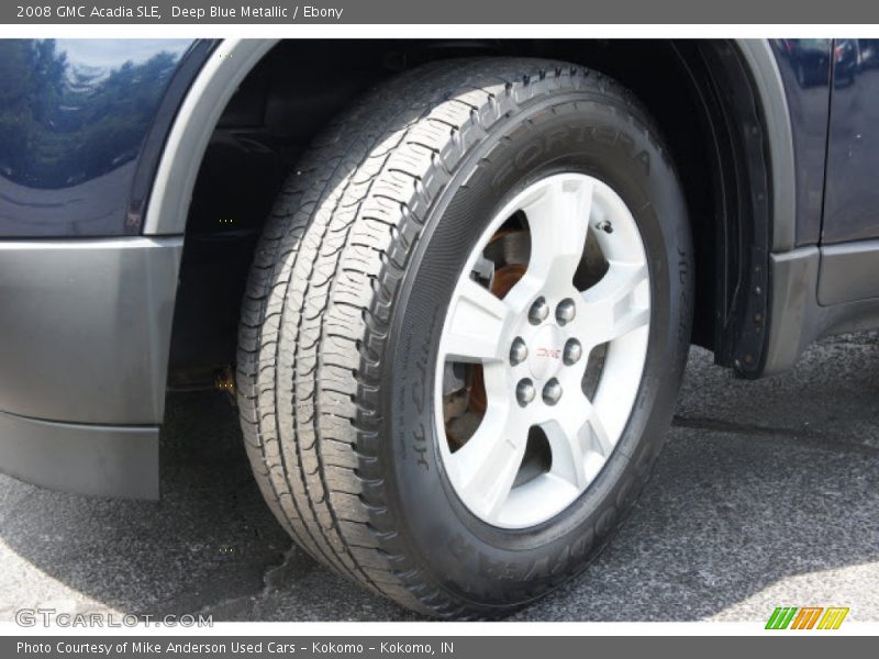 Deep Blue Metallic / Ebony 2008 GMC Acadia SLE