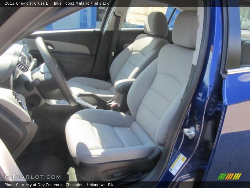Blue Topaz Metallic / Jet Black 2013 Chevrolet Cruze LT