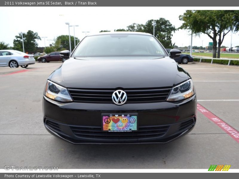 Black / Titan Black 2011 Volkswagen Jetta SE Sedan