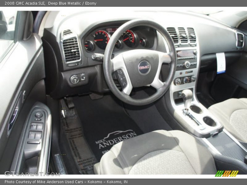 Deep Blue Metallic / Ebony 2008 GMC Acadia SLE