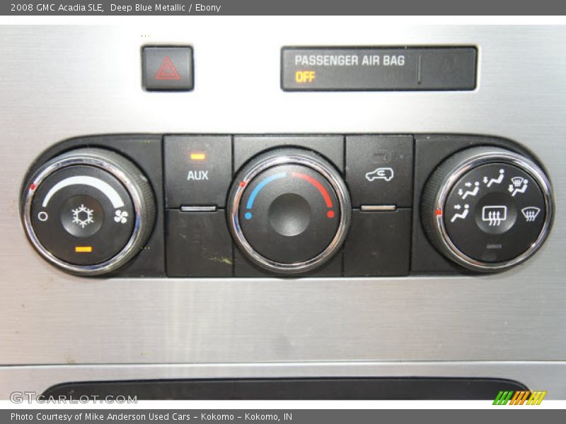 Deep Blue Metallic / Ebony 2008 GMC Acadia SLE
