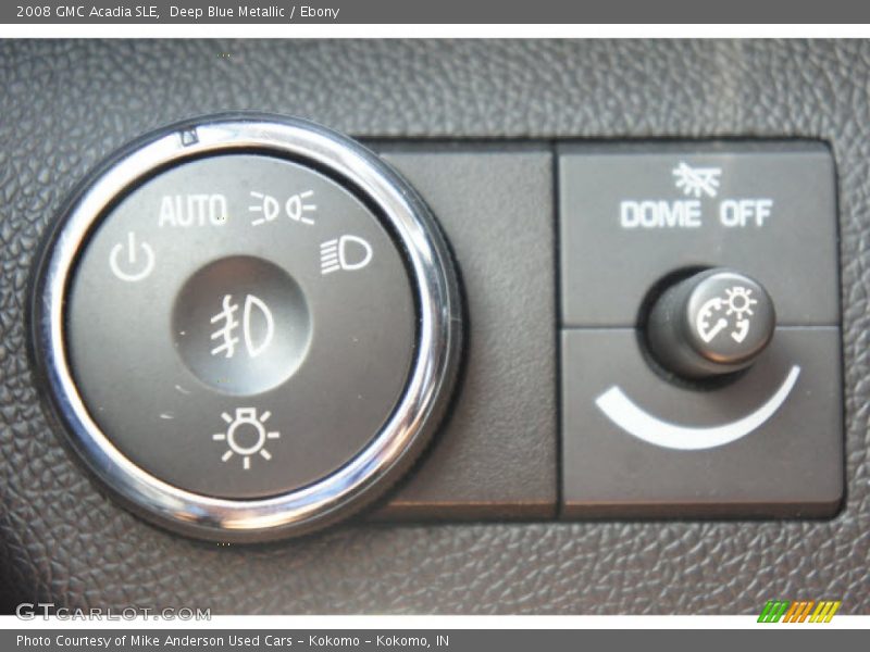 Deep Blue Metallic / Ebony 2008 GMC Acadia SLE