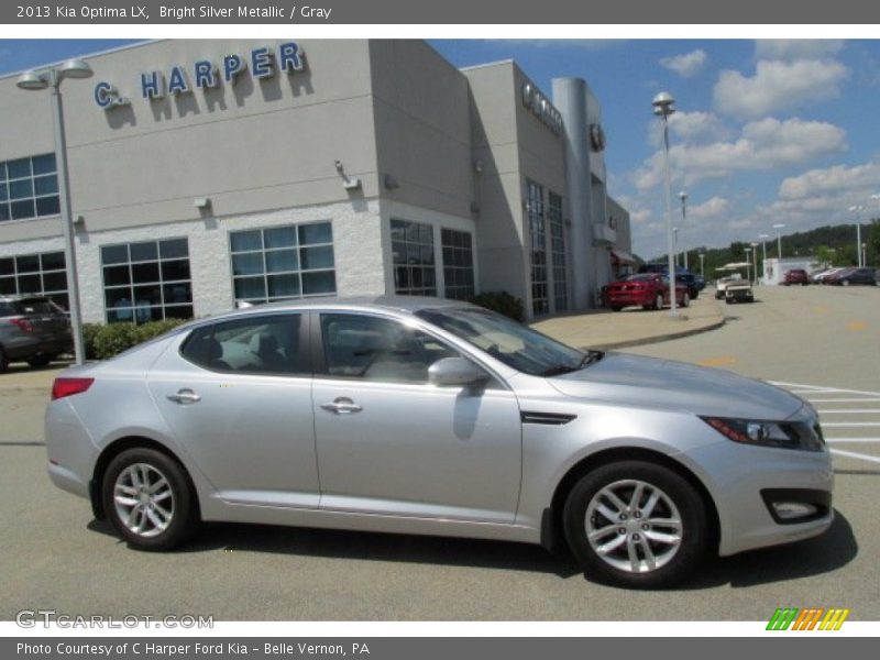 Bright Silver Metallic / Gray 2013 Kia Optima LX