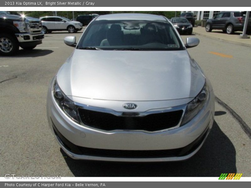 Bright Silver Metallic / Gray 2013 Kia Optima LX
